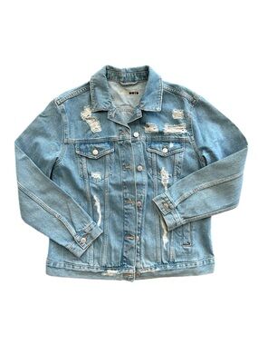 Top Shop Moto Jean Jacket